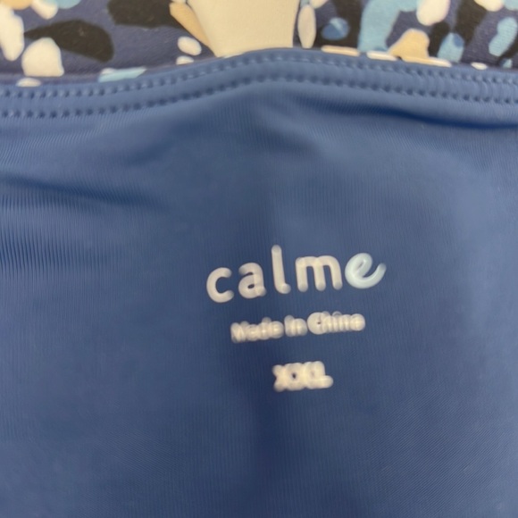 Johnny Was Calme 2X Workout Set Endurance High Waist/Removable cups bra - Picture 7 of 9